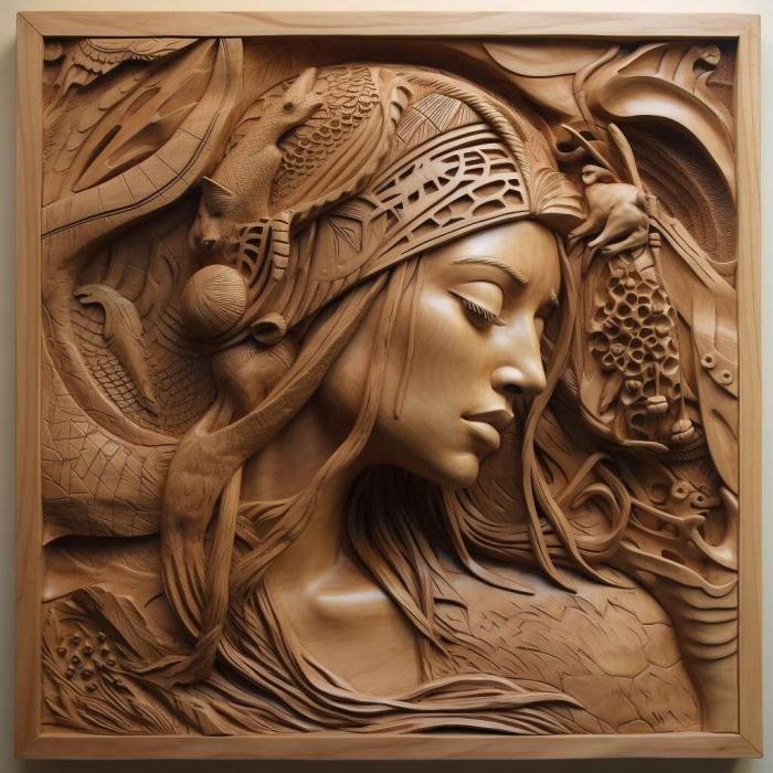 نموذج ثلاثي الأبعاد لآلة CNC 3D Art 